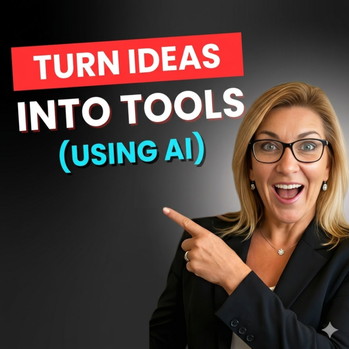 🚨WORKSHOP: "Turn Ideas Into Tools with AI"  (3/25)