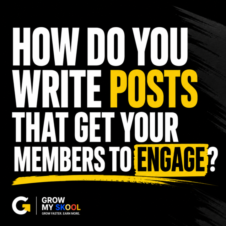 ✍️ Fellow Skool community owners a quick question ...