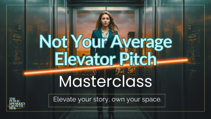 Not Your Average Elevator Pitch