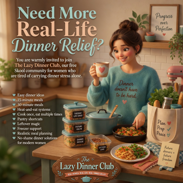 What if I told you that you don't need to cook dinner every single night?