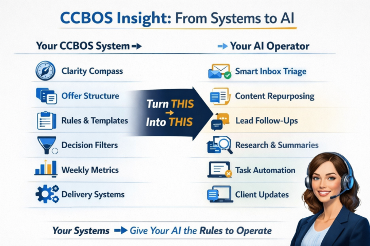 🧭 Why Join CCBOS: Build a Business That Thinks Clearly