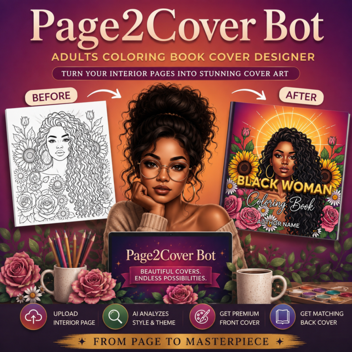 70% OFF Coloring Book Bots + Quotes Page Bots! 🎉