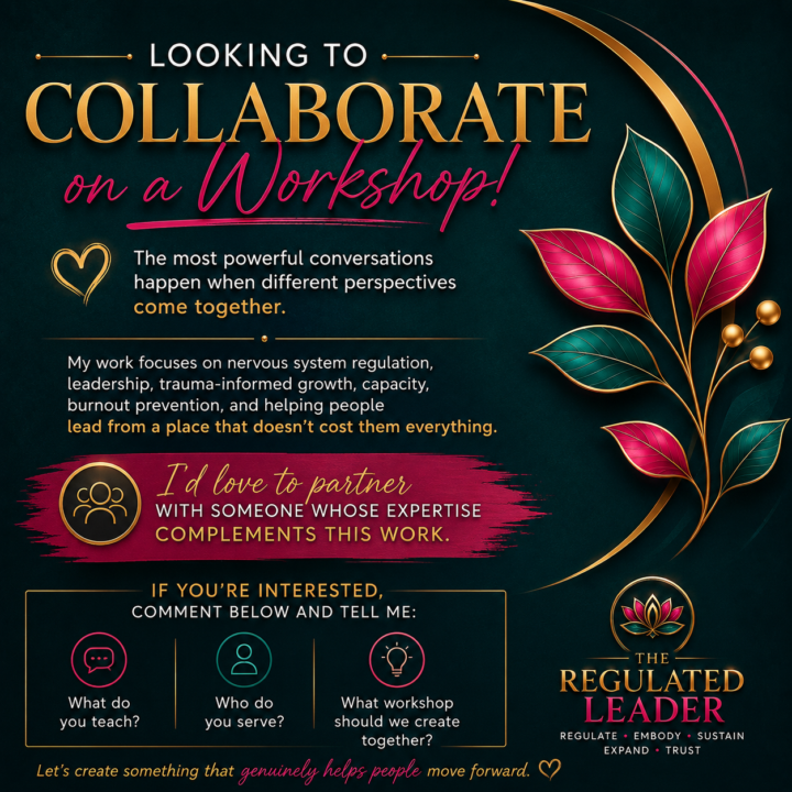 I'm looking to collaborate with someone on a workshop.