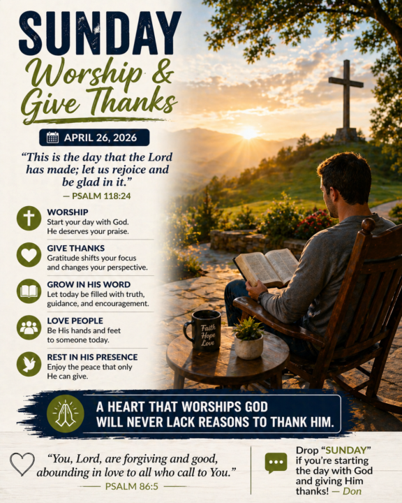🙌 Worship & Give Thanks