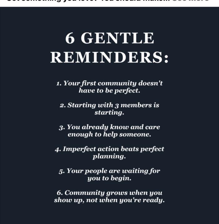 This is why I started this community 