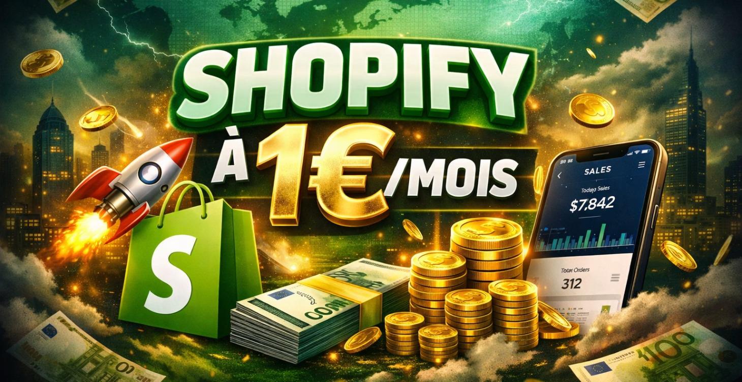 OFFRE SHOPIFY DUREE LIMITEE