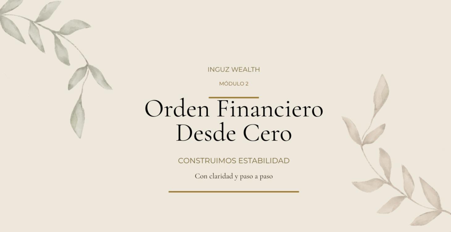 Orden Financiero