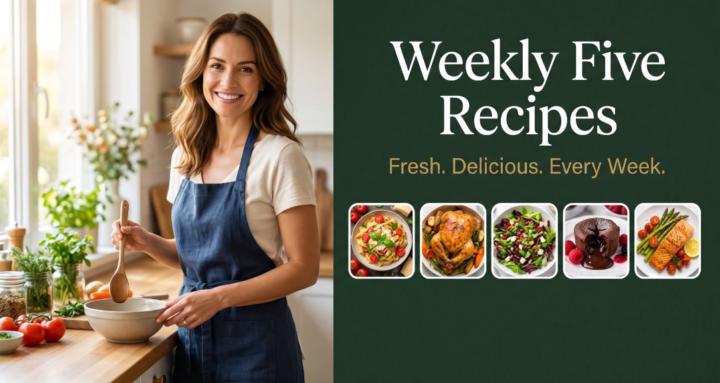 Weekly Five Recipes