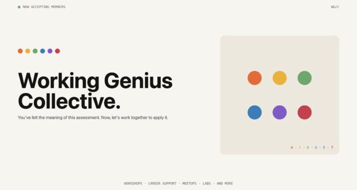 Working Genius Collective