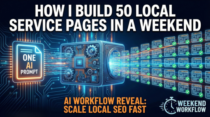 How I Build 50 Local Service Pages in a Weekend (Workflow Reveal)