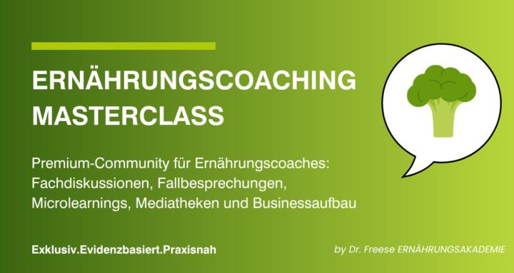 Ernährungscoaching Masterclass