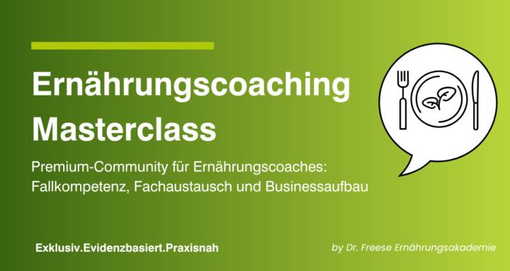Ernährungscoaching Masterclass