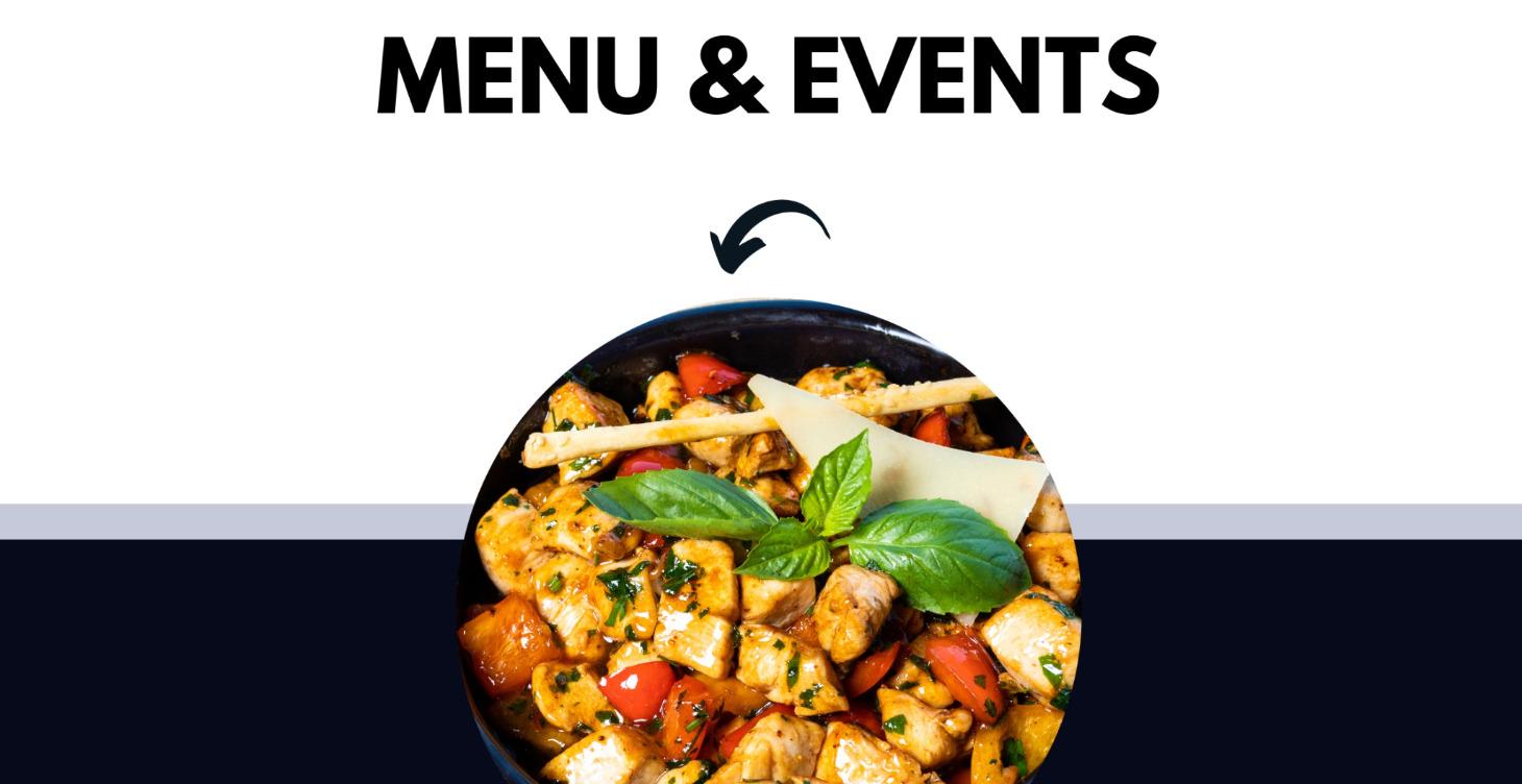 Menu & Events