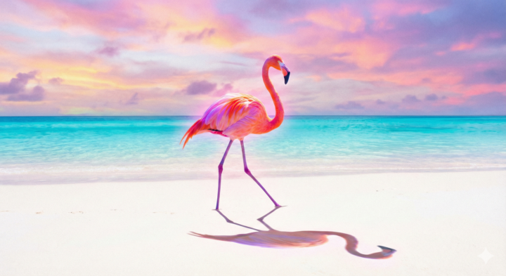 Flamingo Bild (Nano Banana)