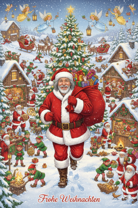 Fröhliche Weihnacht überall