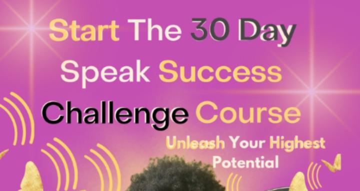 30 Day Speak Success Challenge