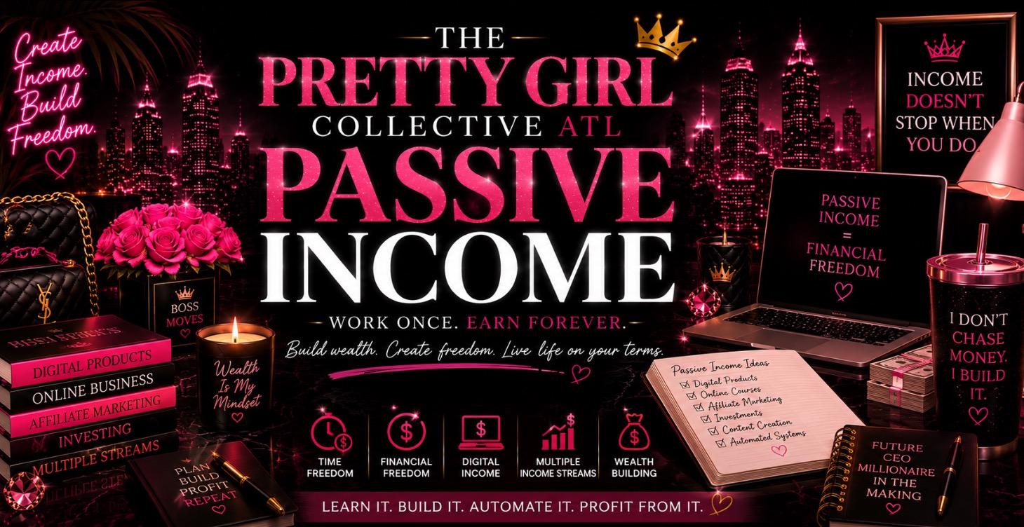 The Pretty Girl Collective ATL PASSIVE INCOME