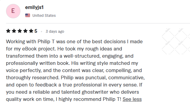 Client Feedback Just In!