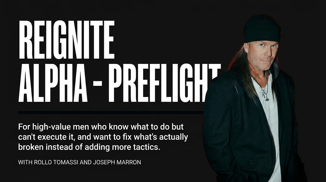 Reignite Alpha Prefilght