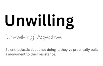 What is your unwillingness costing you?