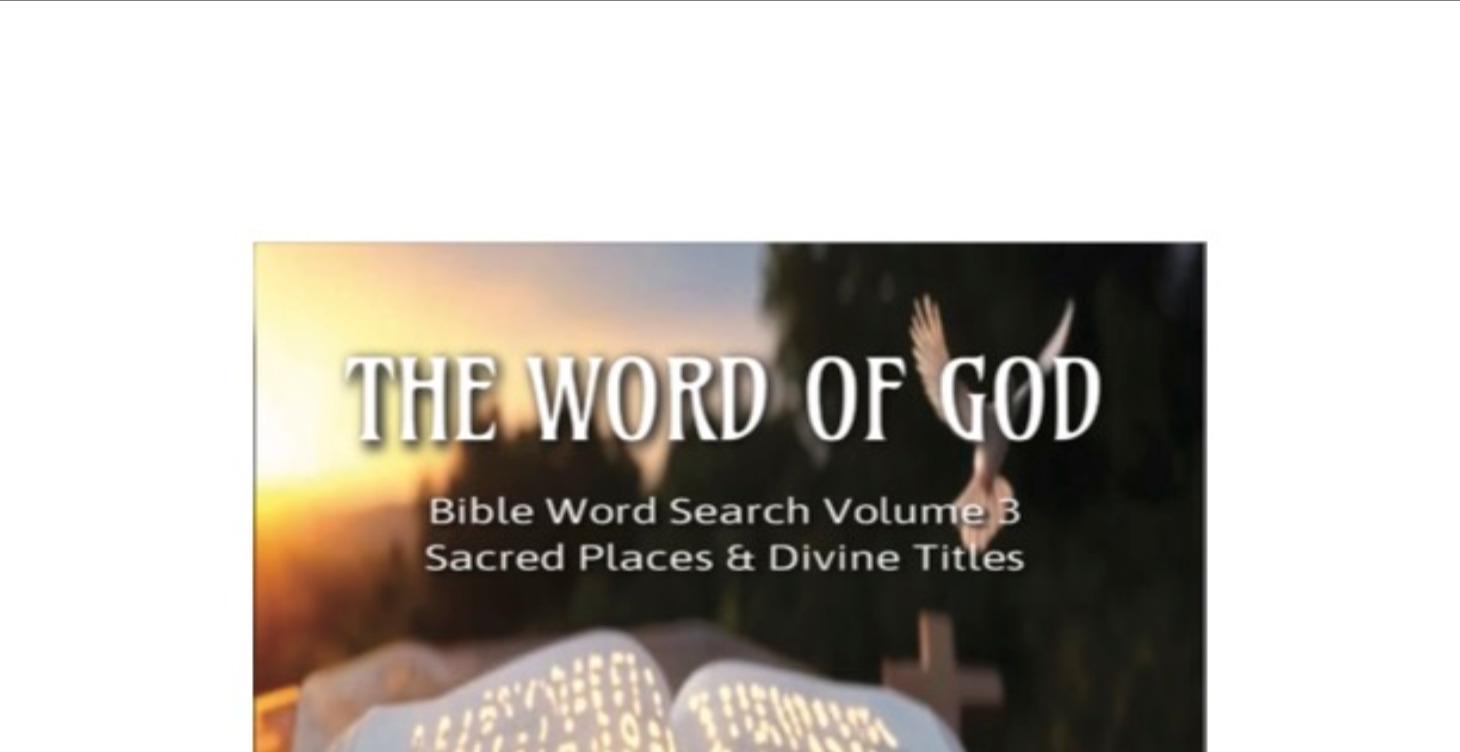 The Word of God Word Search Volume 3