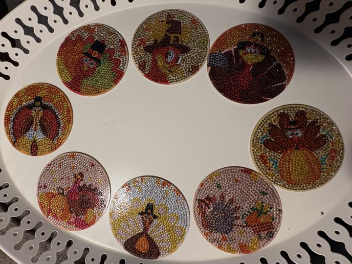 Turkey coasters! 