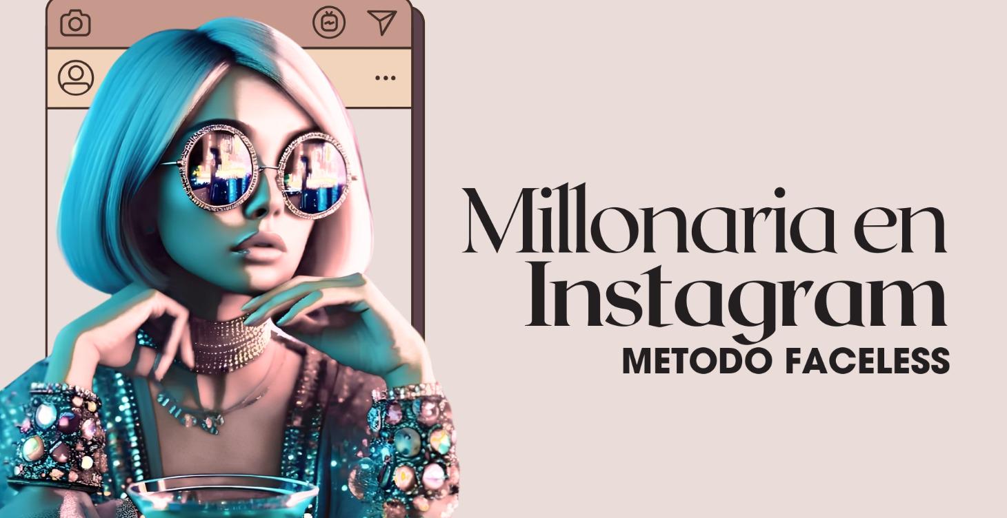 MILLONARIA EN  INSTAGRAM