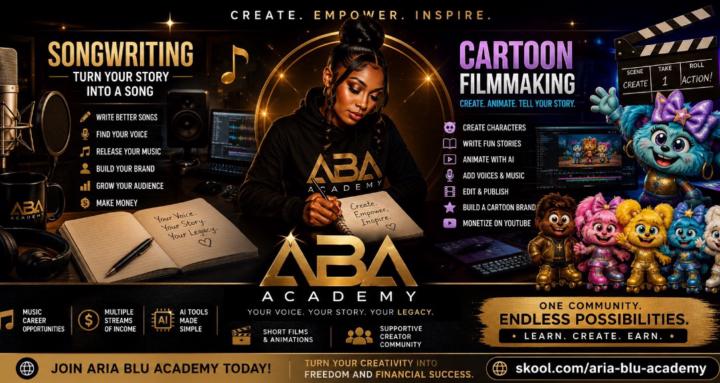 Aria Blu Academy 🎵✨