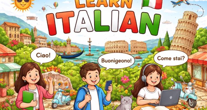 Learn Italian with me