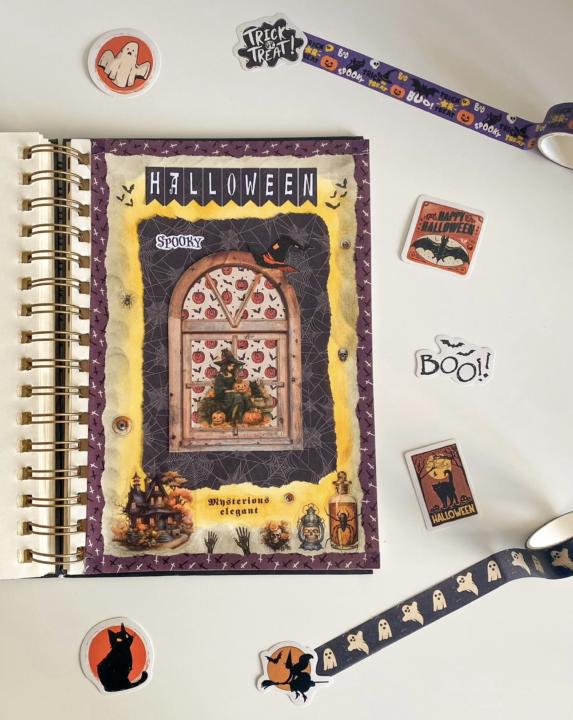 🎃 Spooky Scrapbooking Challenge! 👻