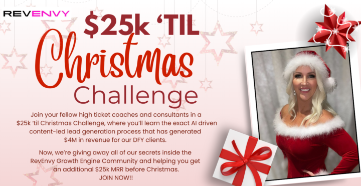 $25k 'Til Christmas Challenge!!