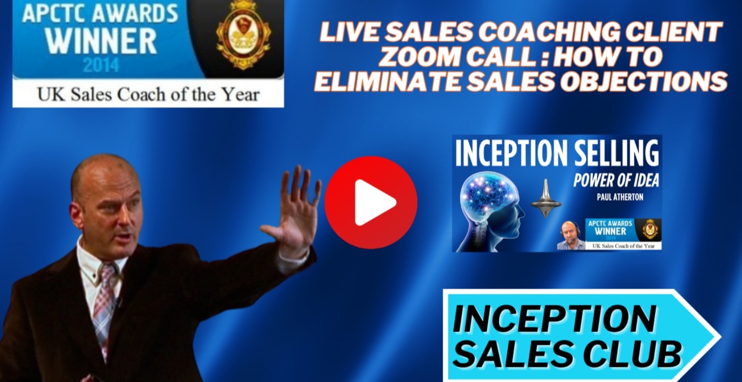 How To Eliminate Sales Objections Live