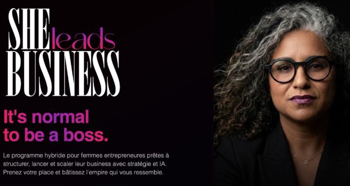 SHE LEADS BUSINESS