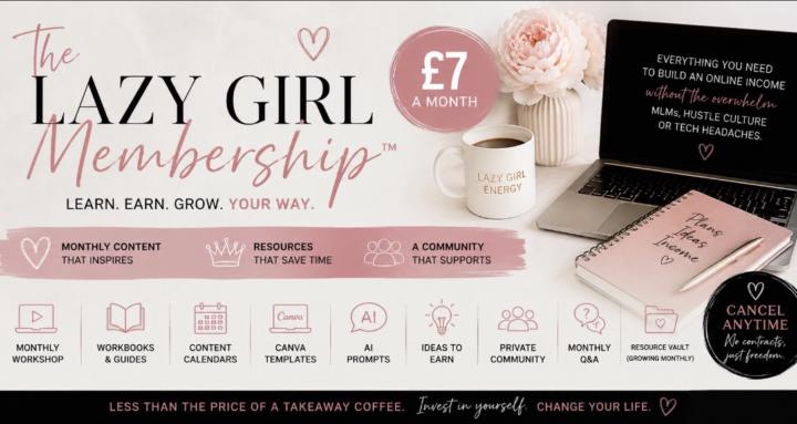 The Lazy Girl Membership™