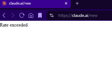 claude is down for me.