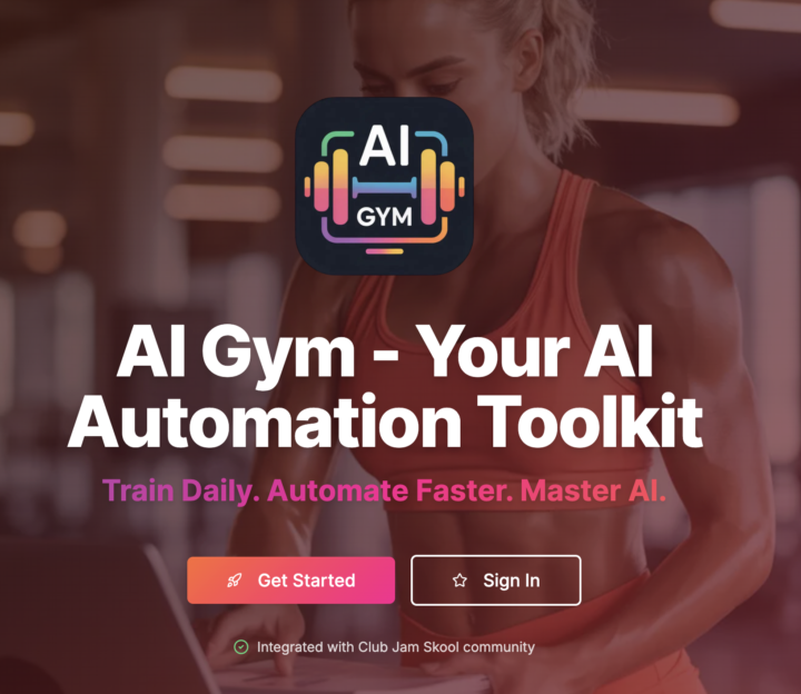 Ignore the full price AI Gym launch emails 