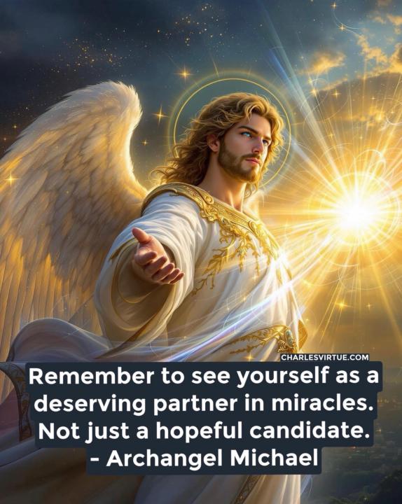 You deserve miracles 
