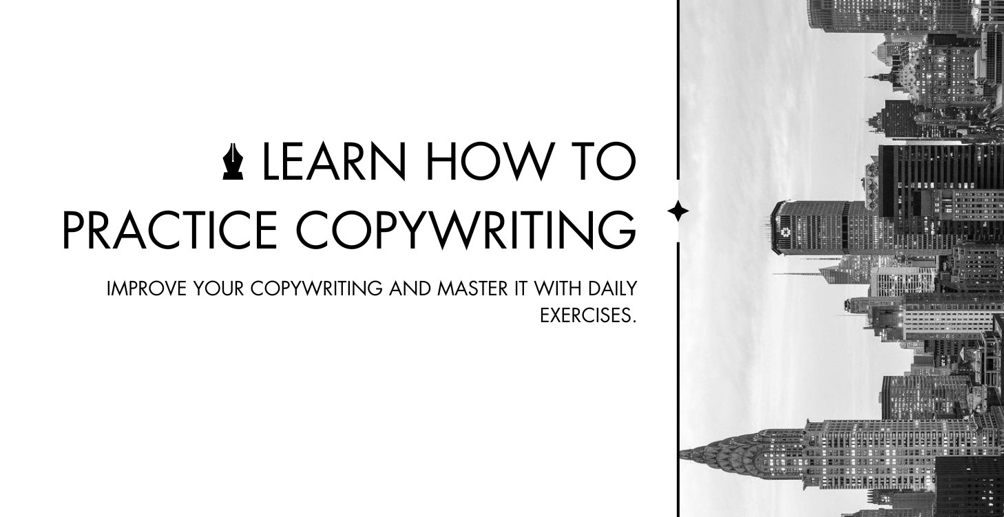 Learn How To Practice Copywriting