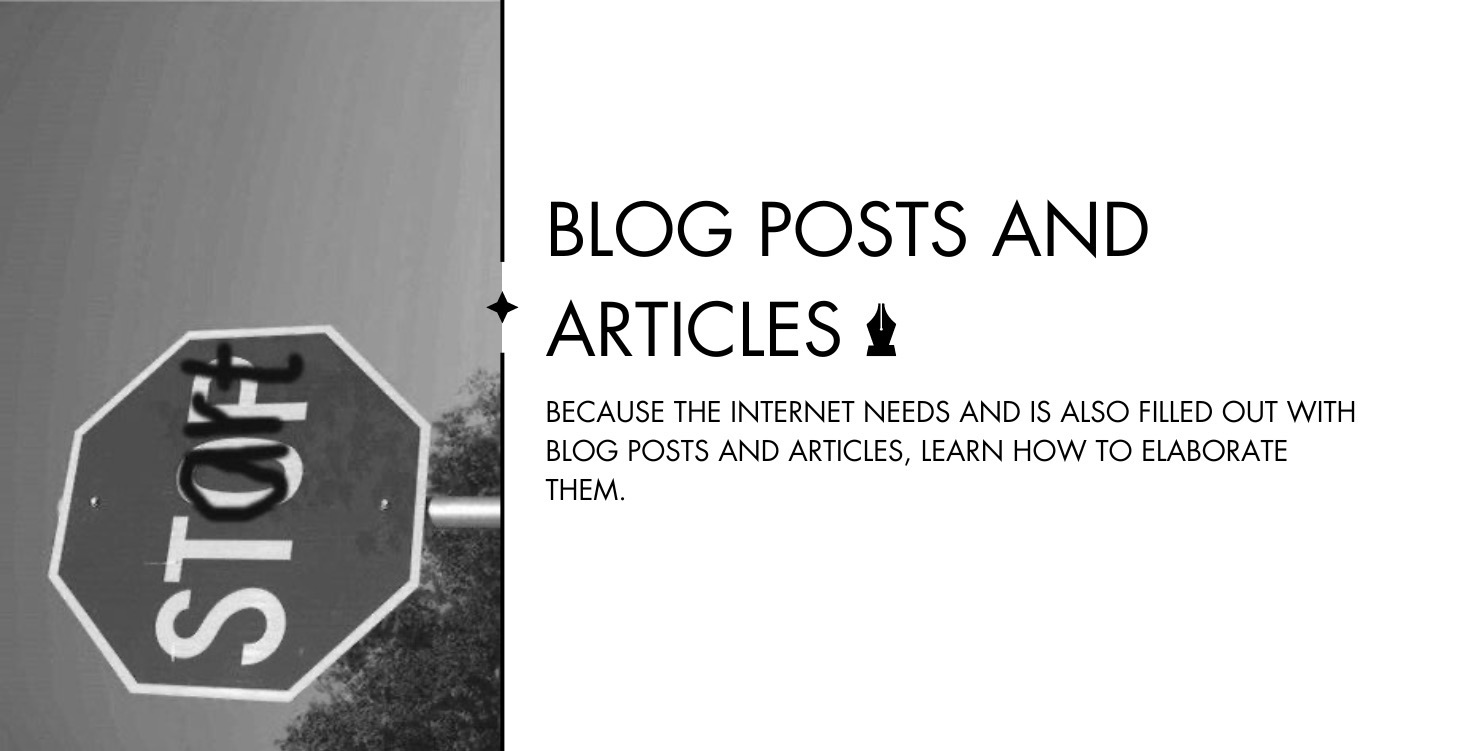 Blog Posts And Articles