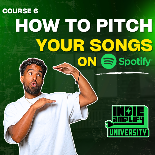 NEW COURSE: 6 - How to Pitch your songs to Spotify