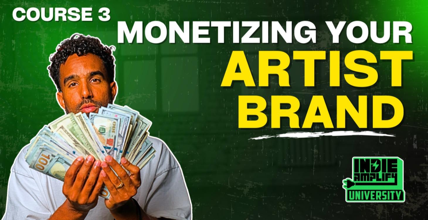 3. MONETIZE YOUR ARTIST BRAND