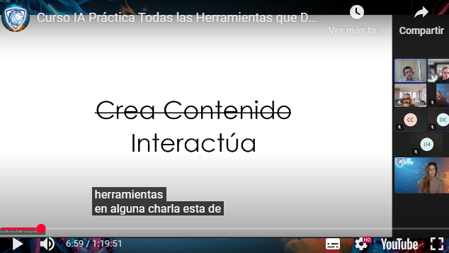 @eloyMariaud + Curso herramientas AI 2025 Conclusiones