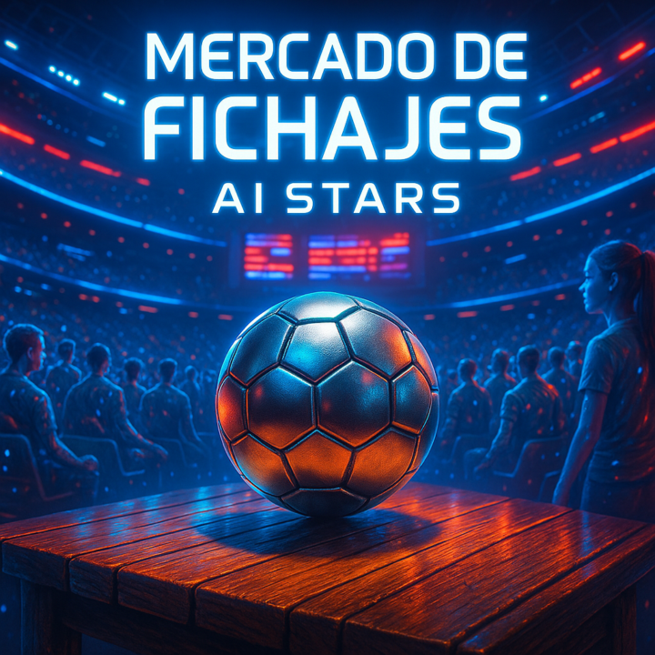 🔥⚽ ¡𝗦𝗘 𝗔𝗕𝗥𝗘 𝗘𝗟 𝗠𝗘𝗥𝗖𝗔𝗗𝗢 𝗗𝗘 𝗙𝗜𝗖𝗛𝗔𝗝𝗘𝗦 𝗘𝗡 𝗟𝗔 𝗔𝗜 𝗦𝗧𝗔𝗥𝗦 𝗟𝗘𝗔𝗚𝗨𝗘! ⚔️🤖