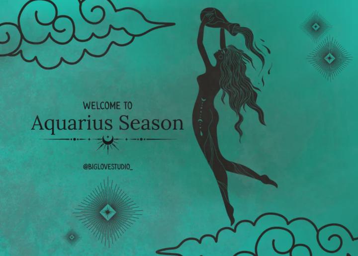 Welcome to Aquarius Season! ♒️ 