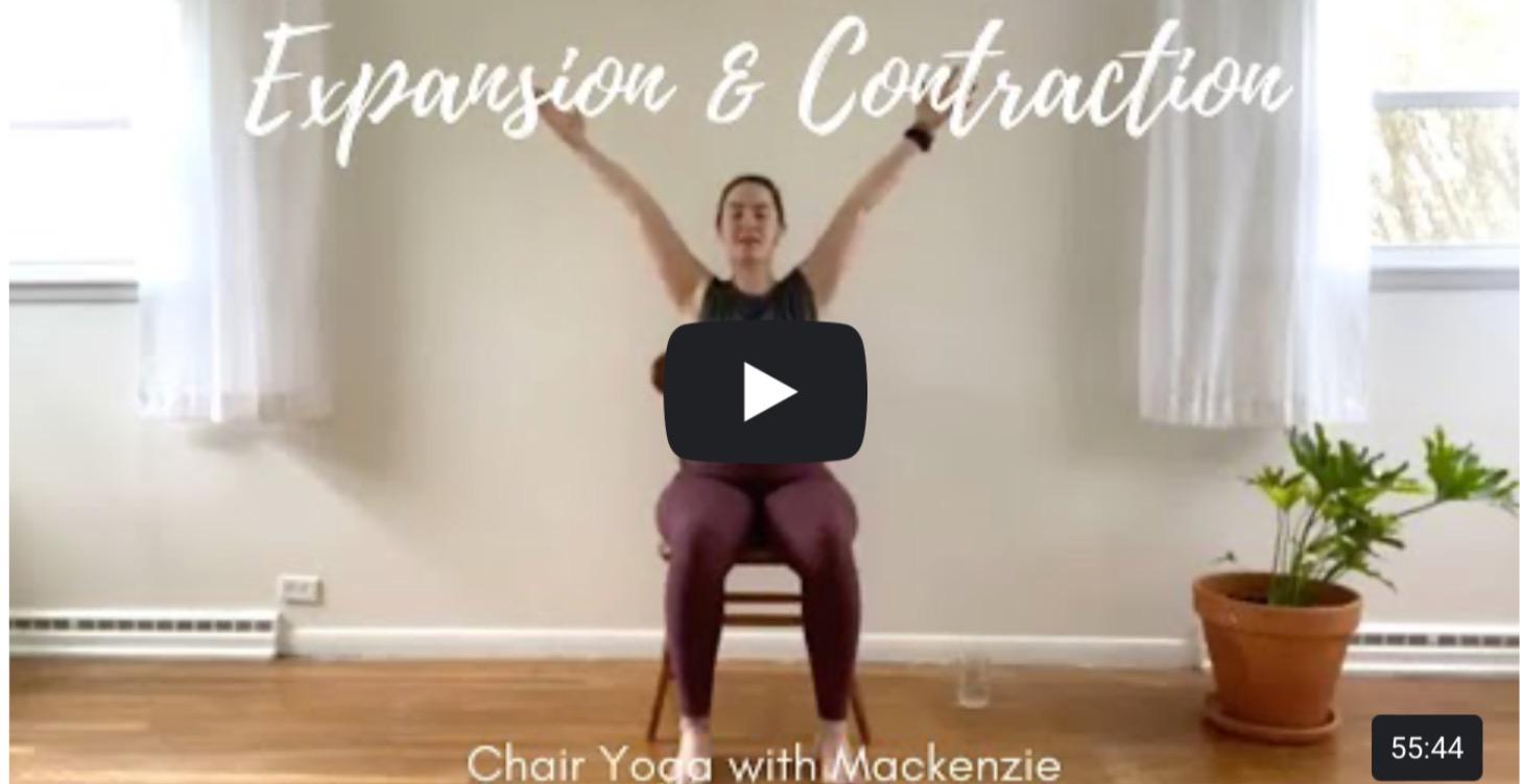1 Hour Chair Yoga Classes
