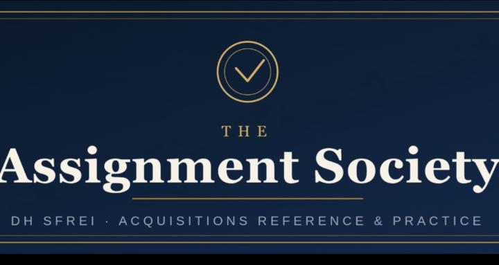 The Assignment Society