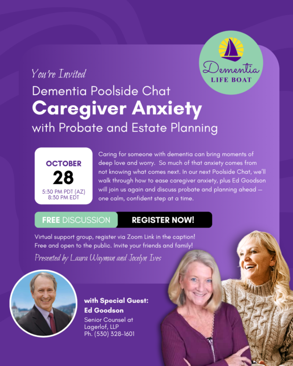 Join us on October 28 | Caregiver Anxiety