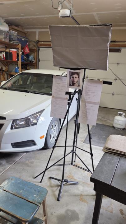 My Garage Livestream Setup