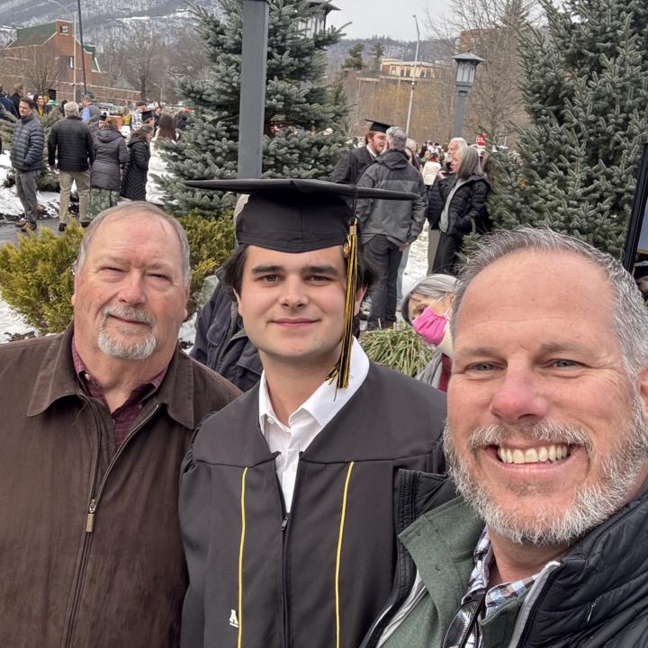 I finally have a college graduate!