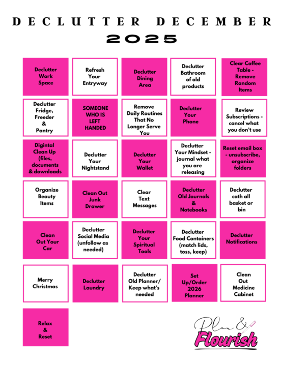 Hello Flourish Family,